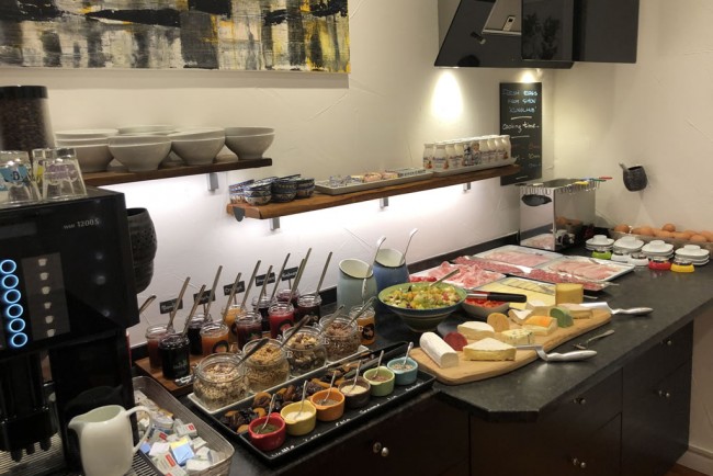 Abwechslungsreiches Frühstücksbuffet