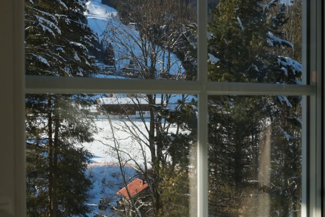 Junior-Suite mit Pistenblick