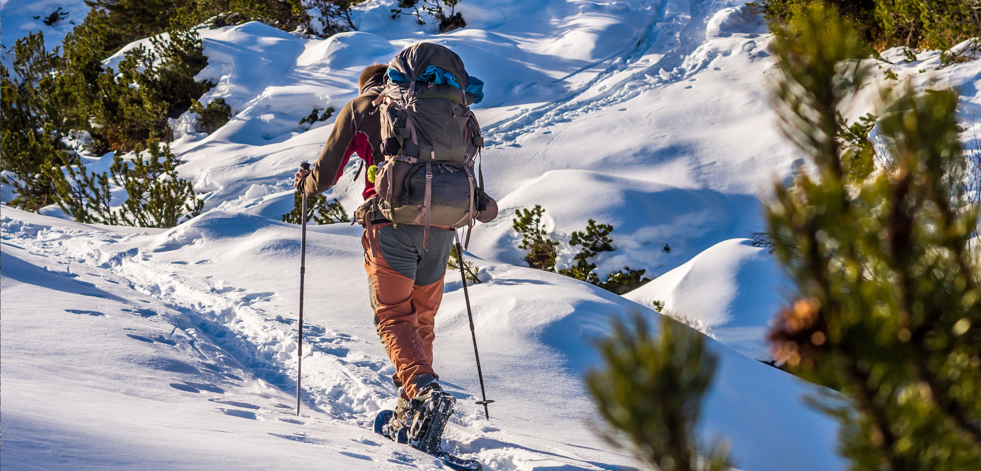 Schneeschuhwandern und Skitouren gehen in Flachau © Shutterstock